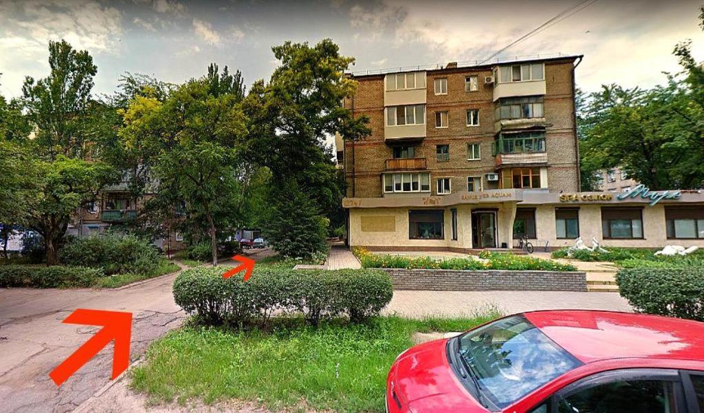 Apartment Studio On Mayakovskogo Avenue Zaporizhia Buitenkant foto